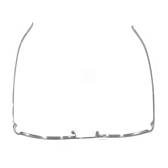 Gucci GG 1682 628 Gunmetal Silver Gray Half Eyeglasses Frames 51-16 135 Italy - Picture 3 of 12